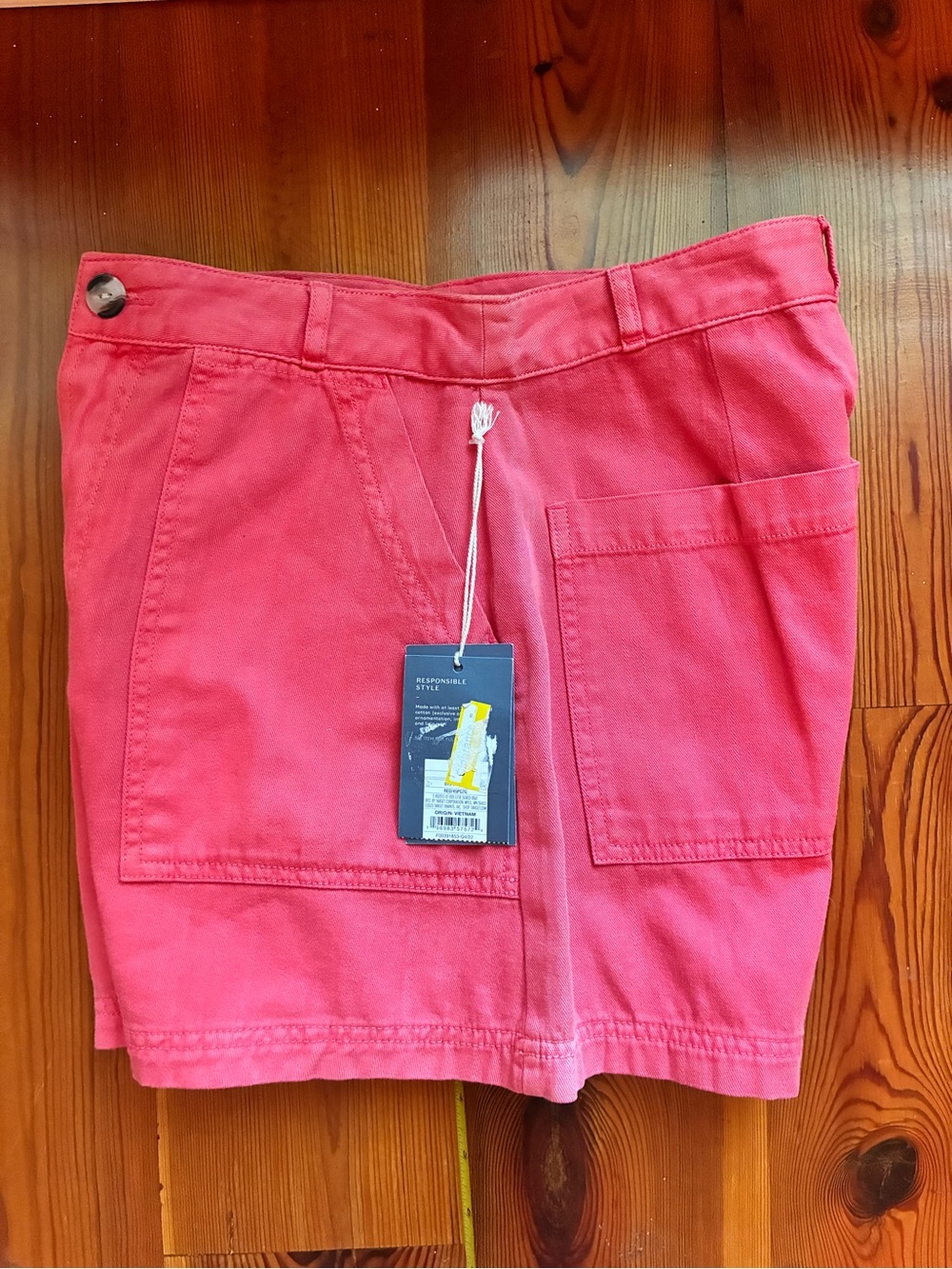 Universal Thread Women’s High Rise Utility Shorts 100% Cotton, Sz 2 - Picture 13 of 15
